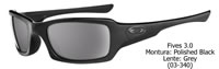Oakley Fives 3_0 Polished Black/Grey (03-430